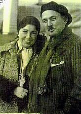 picture of Siegfried and Fanny crossing the Atlantic 1935