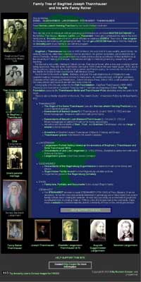 image of Thannhauser family page
